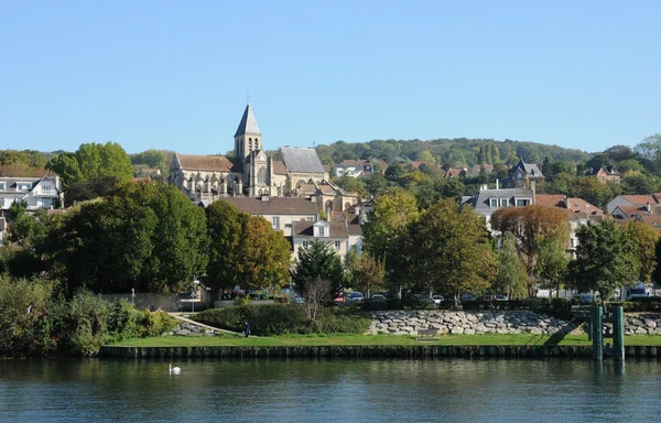 Frankreich, die Stadt von triel sur seine — Stockfoto