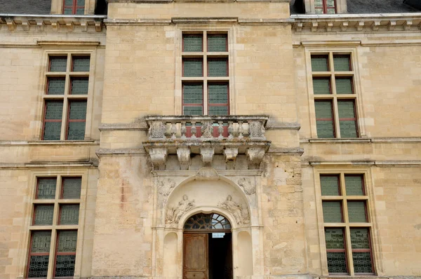 Γαλλία, το αναγεννησιακό κάστρο της cadillac στο gironde — Φωτογραφία Αρχείου