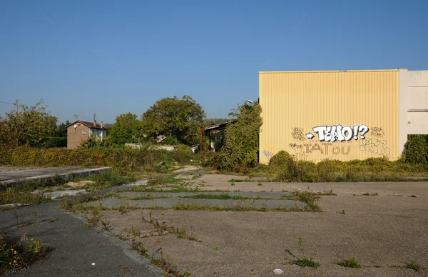フランス、レ ミュロー産業荒れ地 — ストック写真