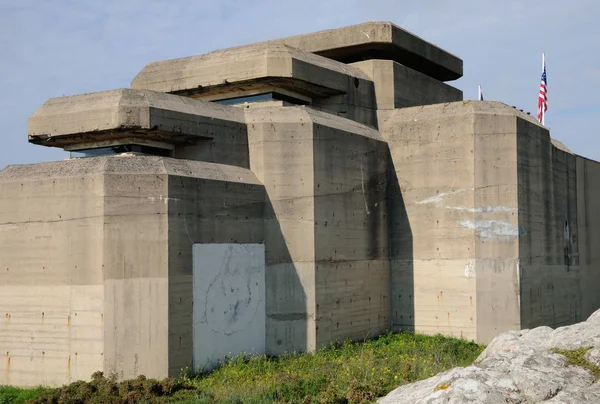 法国，在 batz sur mer le 盛大 blockhaus — 图库照片