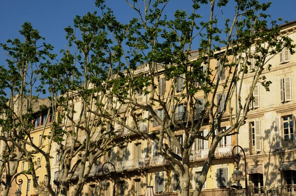 stock image France, Provence, facade of old building in Avignon