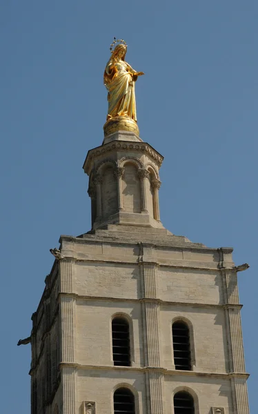 Francie, katedrála notre dame des doms v Avignonu — Stock fotografie