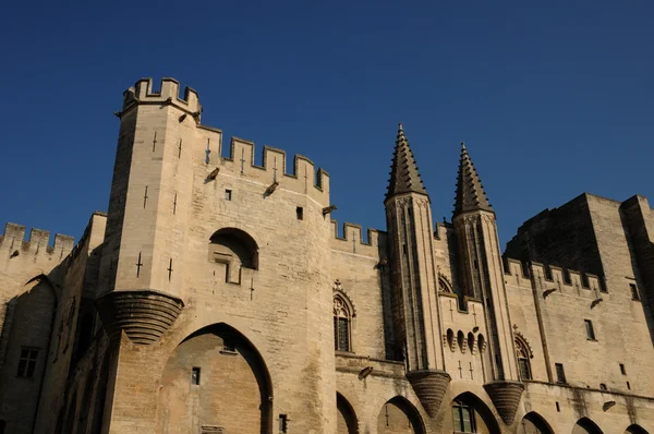 França, Le Palais Des Papes em Avignon — Fotografia de Stock