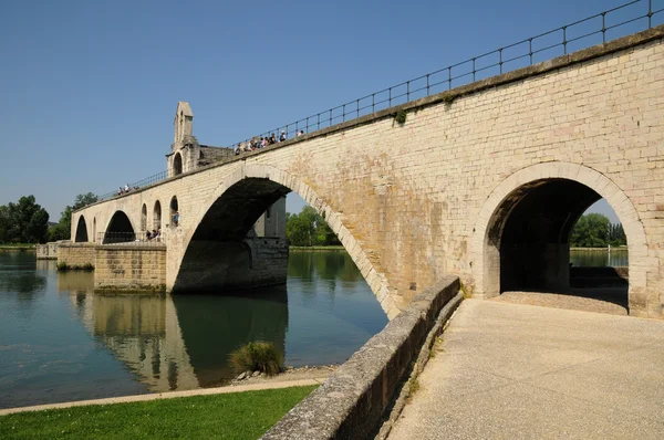 Fransa, le pont d avignon Provence — Stok fotoğraf