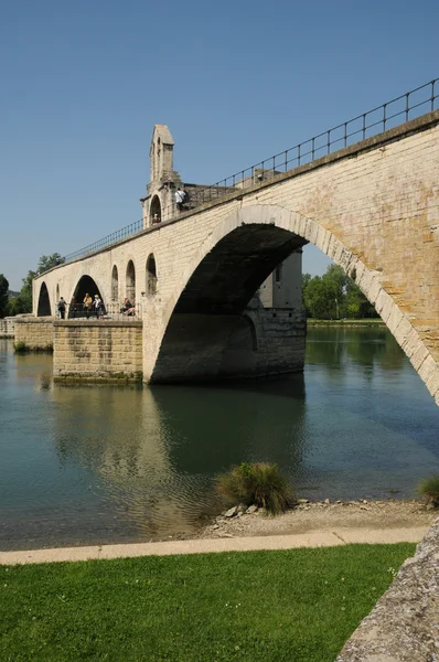 France, Le Pont d Avignon in Provence — Stock Photo, Image