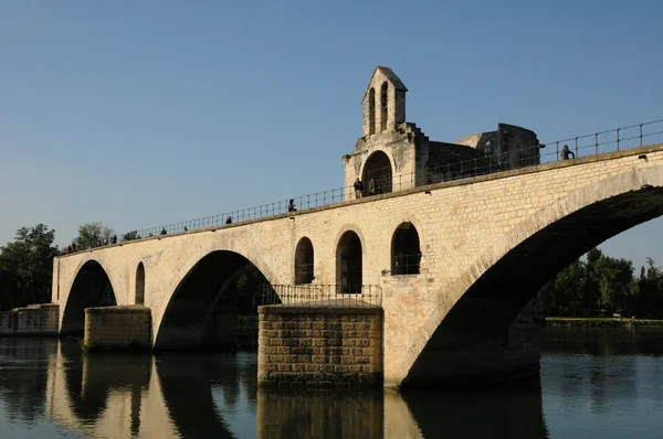 Frankrijk, le pont d avignon in de provence — Stockfoto