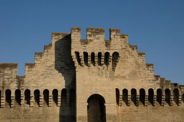 Francja, mury obronne z Awinionu w Prowansji — Zdjęcie stockowe
