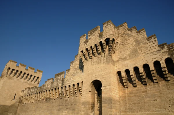 France, the ramparts of Avignon in Provence — Stock Photo, Image