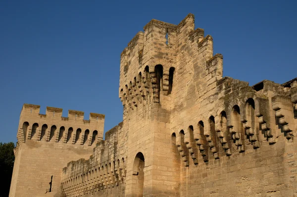França, as muralhas de Avignon na Provença — Fotografia de Stock