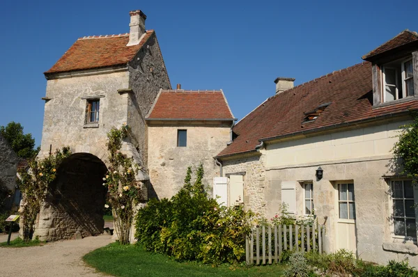 Frankrike, byn av saint jean aux bois i picardie — Stockfoto