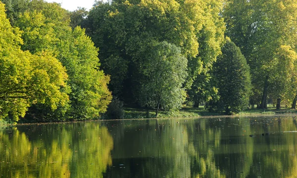 stock image Park Jean-Jacques Rousseau in Ermenonville