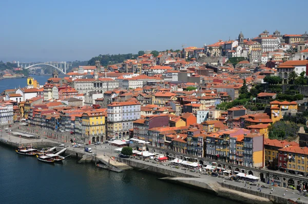 stock image Portugal, the old historical houses in Porto