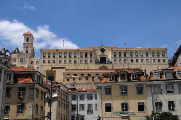 stock image Portugal, the district of Baixa in Lisbon