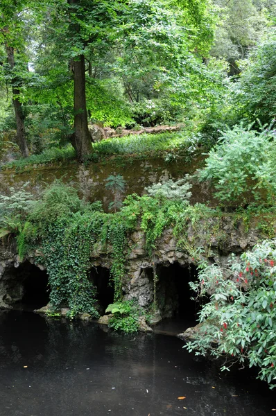 stock image Portugal, the Regaleira palace garden in Sintra