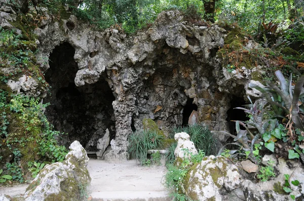 Stock image Portugal, the Regaleira palace garden in Sintra