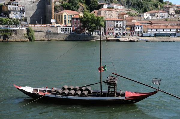 stock image Portugal, the old historical houses in Porto