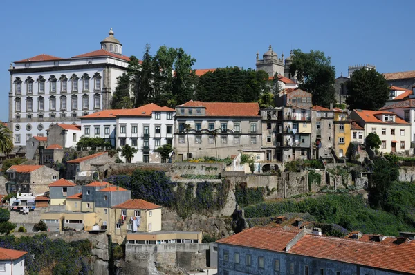 Portugal, las antiguas casas históricas de Oporto — Foto de Stock