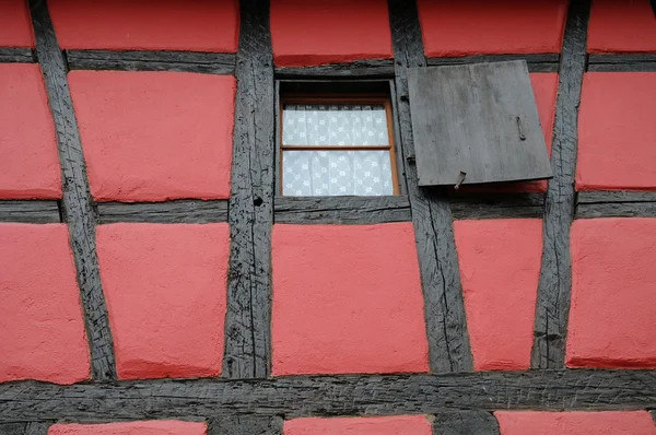 stock image France, Alsace, picturesque old house in Eguisheim