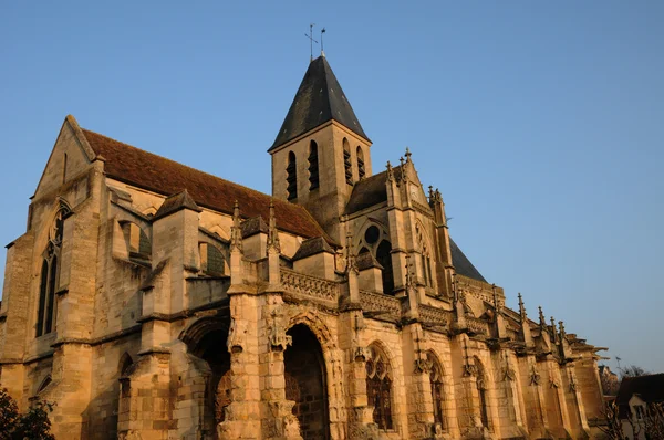 stock image France, the church Saint Martin of Triel