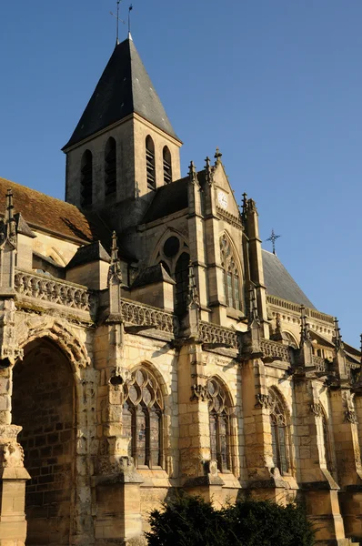Франція, Церква Сен-Мартін Трієль — стокове фото