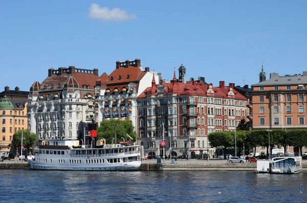 Svédország, Stockholm város és a Balti-tenger — Stock Fotó