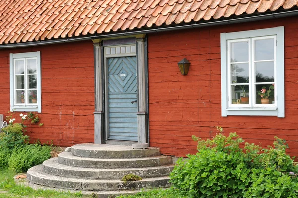 Szwecja, Muzeum tradycyjnej wioski rolnicze himmelsberga — Zdjęcie stockowe