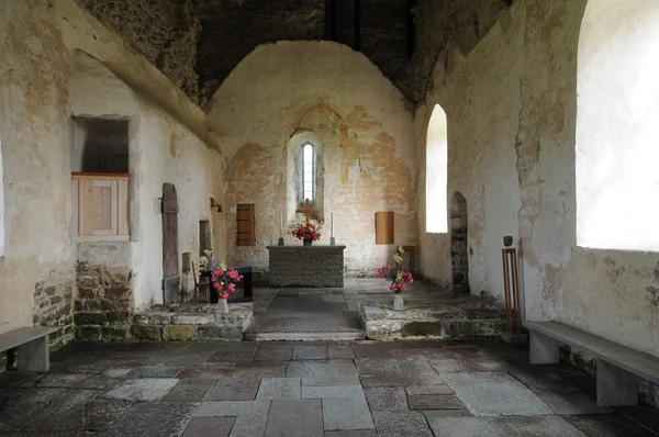 stock image Sweden, the little old church of Kalla