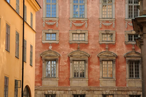 Suecia, antiguo edificio en la Grand Place de Estocolmo — Foto de Stock