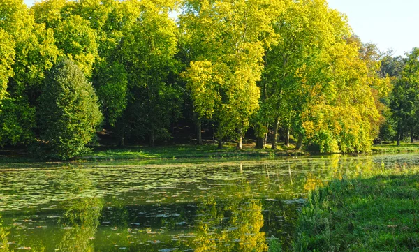 stock image Park Jean-Jacques Rousseau in Ermenonville