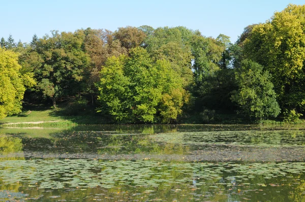 stock image Park Jean-Jacques Rousseau in Ermenonville