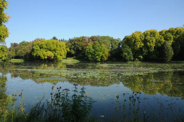 stock image Park Jean-Jacques Rousseau in Ermenonville