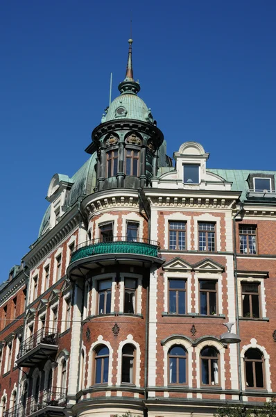 스웨덴, 스톡홀름의 중심에서 고급 스러운 오래 된 — 스톡 사진