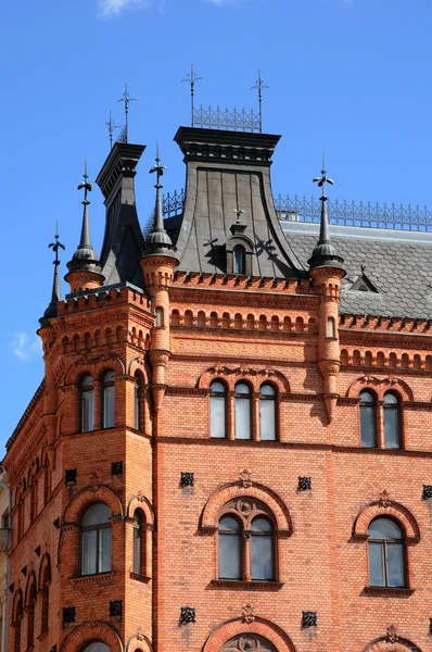 Svédország, régi luxus épület központtól Stockholmban — Stock Fotó