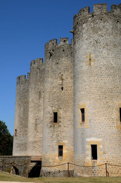 Francia, el castillo medieval de Roquetaillade en Gironda — Foto de Stock