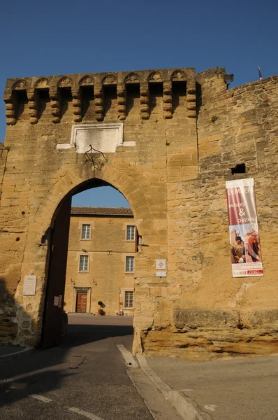 法国沙龙 de 普罗旺斯 le 城堡 de l emperi — 图库照片