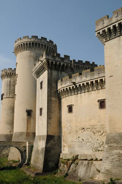 Ranska, Tarasconin keskiaikainen linnoitus Provencessa — kuvapankkivalokuva