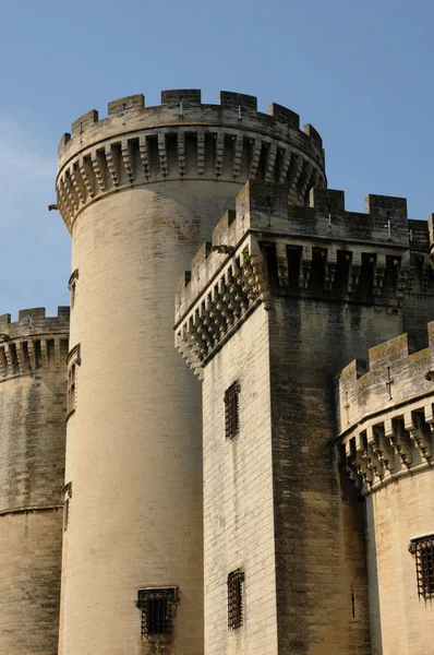 Franciaország, középkori castel Tarascon Provence-ban — Stock Fotó