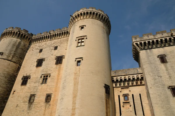 Frankrike, medeltida castel av tarascon i provence — Stockfoto