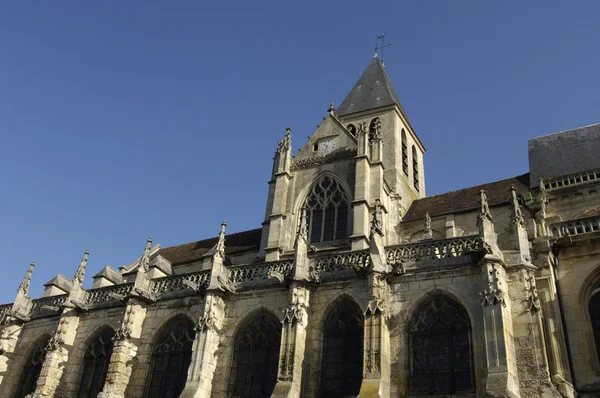 stock image France, the church Saint Martin of Triel