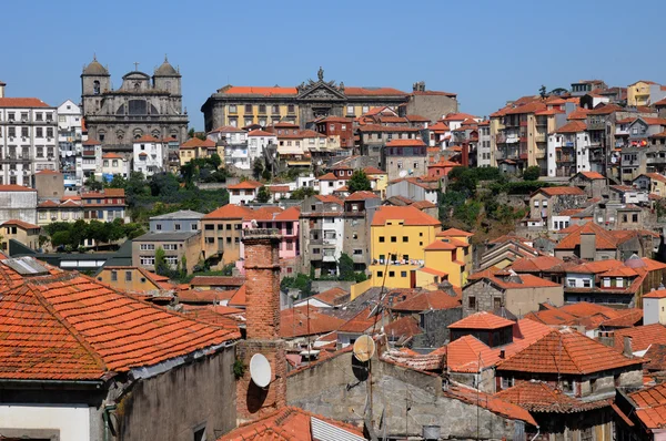 Portugal, de oude historische huizen in porto — Stockfoto