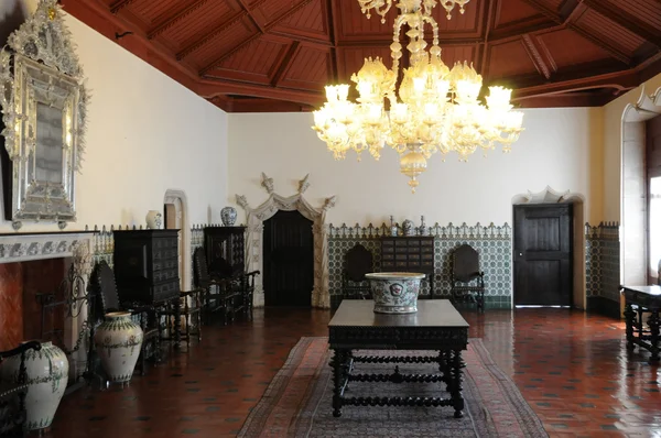 Tarihsel Ulusal Sarayı'sintra, Portekiz — Stok fotoğraf