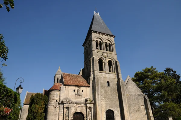Γαλλία, η γοτθική εκκλησία της morienval στο picardie — Φωτογραφία Αρχείου