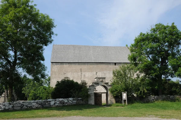 Swenden, het oude kerkje van kalla — Stockfoto