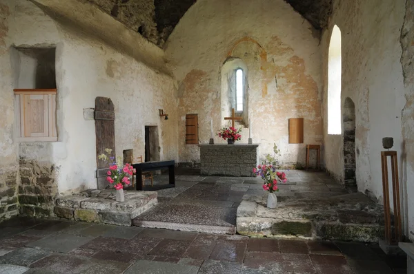 stock image Sweden, the little old church of Kalla