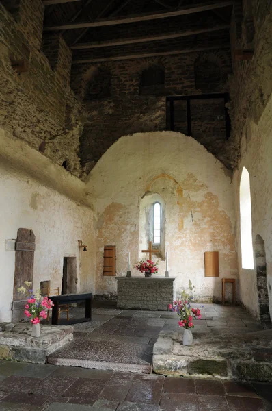 Suécia, a pequena igreja velha de Kalla — Fotografia de Stock