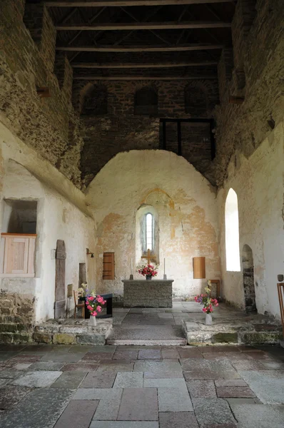 Stock image Sweden, the little old church of Kalla