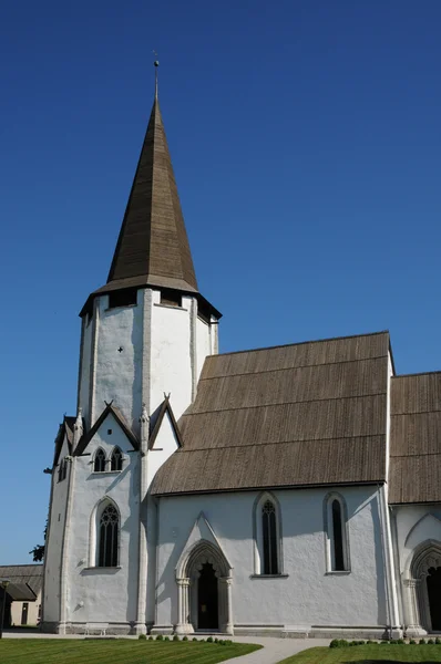 Swenden, larbro ve küçük eski kilise — Stok fotoğraf