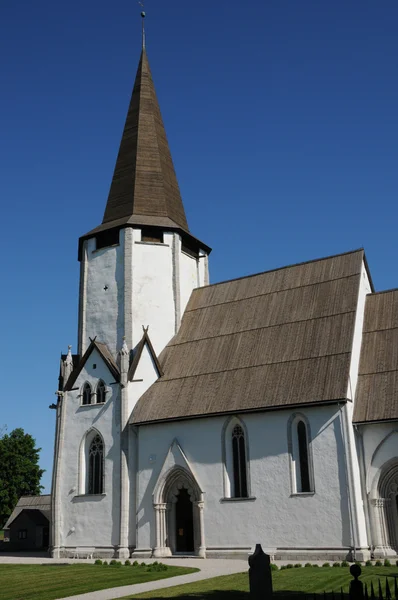 Swenden, трохи стара церква Larbro — стокове фото