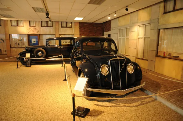 O Museu Volvo em Gotemburgo, na Suécia — Fotografia de Stock