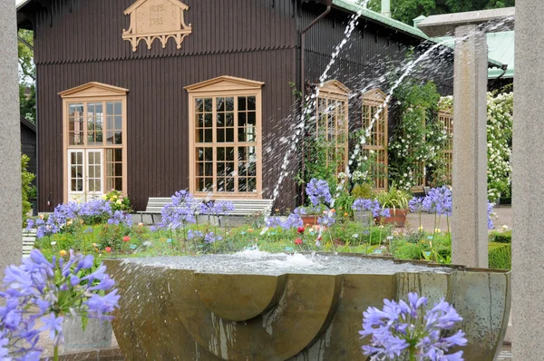 Ogród tradgardsforeningen w Göteborgu — Zdjęcie stockowe